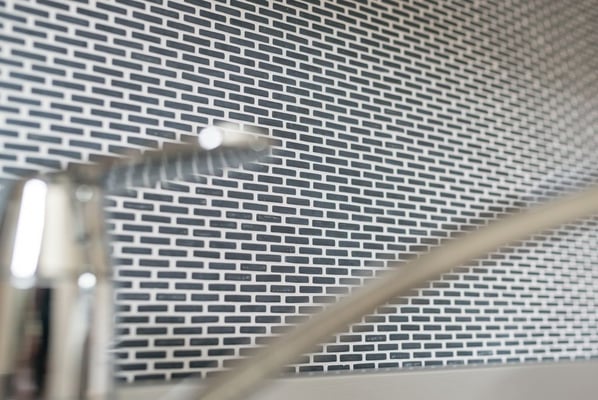 Mosaico Kuba Brick 5/20 mm Nero