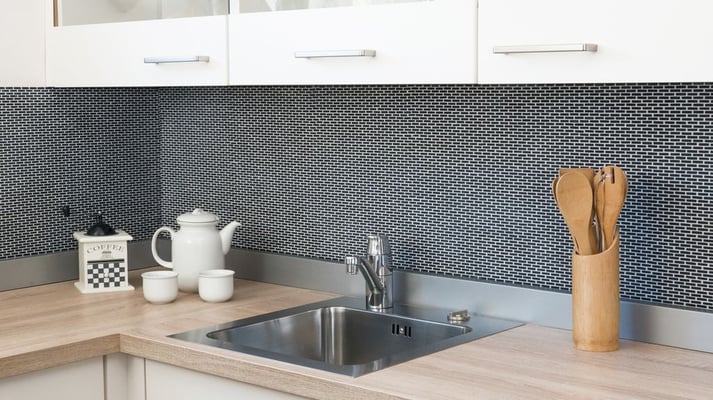 Mosaico Kuba Brick 5/20 mm Nero