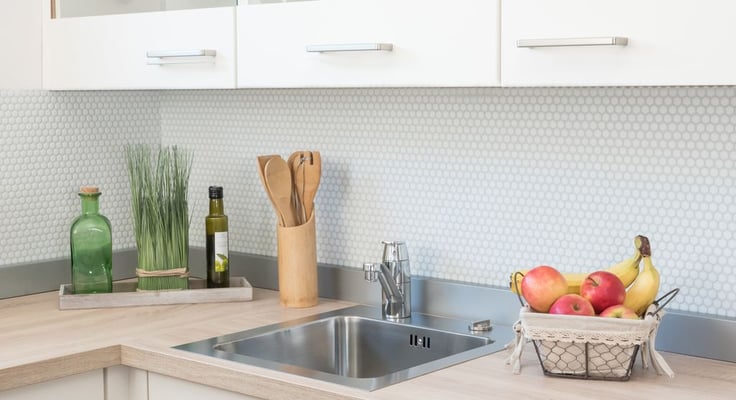 Mosaico Kuba Esagoni 15/15 mm Bianco