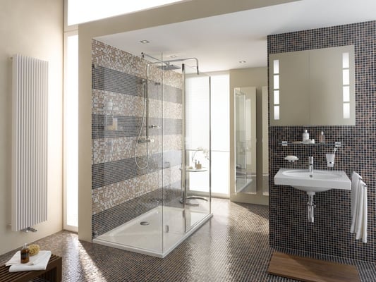 Mosaico 20mm MIX BROWN VISION e Mosaico 20mm LIGHT BROWN VISION