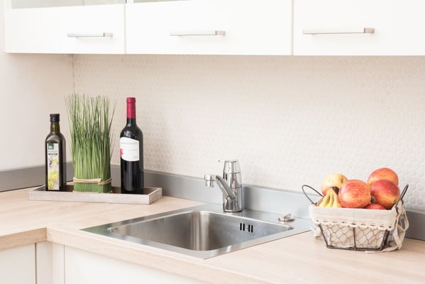 Mosaico Bottone BEIGE ANTISCIVOLO opaco