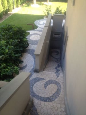 Palladiana all'esterno di casa