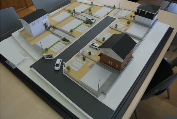 建築模型　住宅模型　分譲地模型