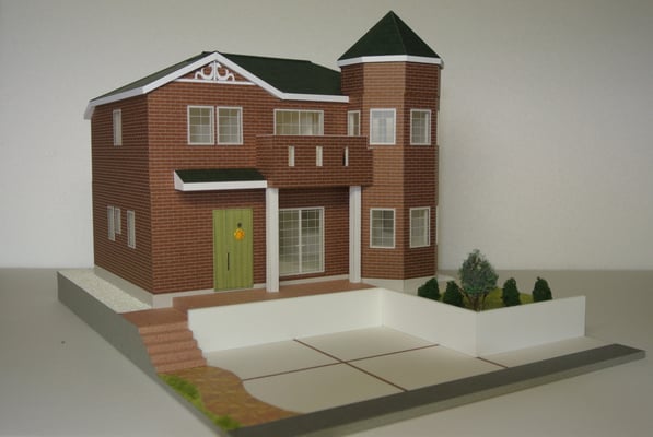 建築模型　住宅模型
