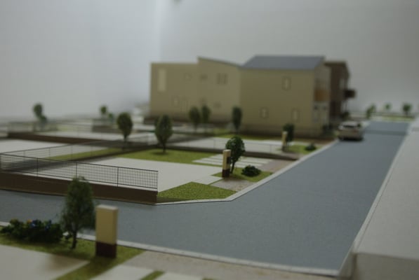 建築模型　住宅模型　分譲地模型　造成地模型