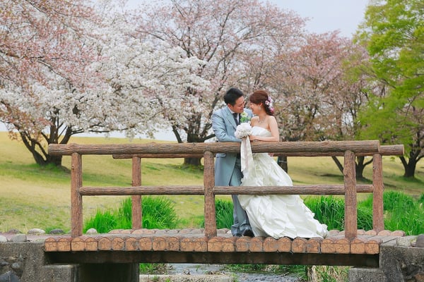 山梨梅の名所甲府不老園　梅ロケーション　山梨桜の名所舞鶴城公園　武田神社　信玄堤　甲斐市ドラゴンパーク　和装ロケ　和装前撮り　ロケーションフォト　桜　満開　お城　神社　ロケ写真撮影　山梨セリエＳＥＲＩＥ　写真館　写真スタジオ　甲斐市写真スタジオ写真館　フォトスタジオ　結婚写真