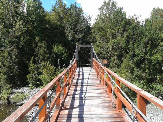 Comienzo del Parque Nacional Hornopirén