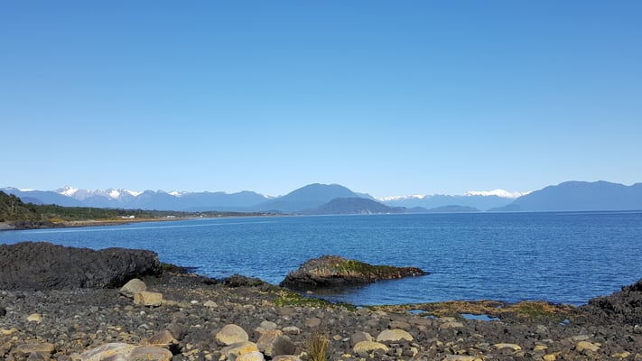 Camino a cuevas del Poe  (ruta costera)