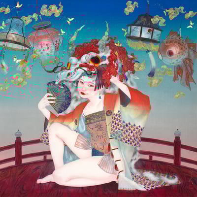 灯ればはじまり　S30号　©OSHIMA  RIKA