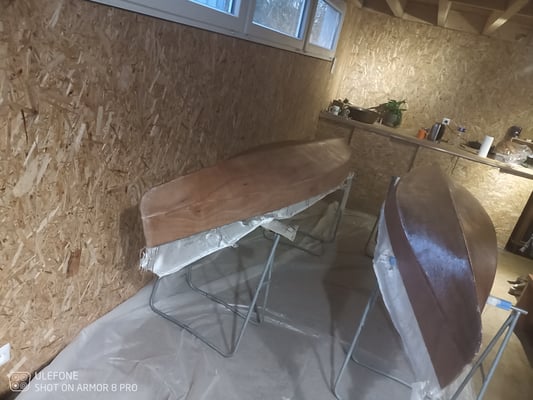 stratification de la coque ( QC n°2 et 3)