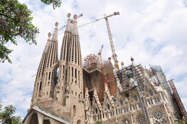 Sagrada Familia von Antoni Gaudi