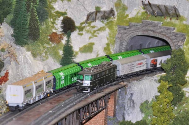 Modelleisenbahn Bahnhof Balsthal