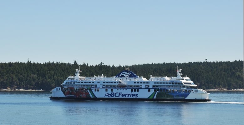 Mit der Fähr nach Vancouver  Island