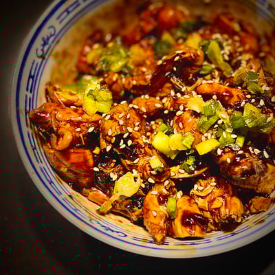 Ready served: Teriyaki Chicken