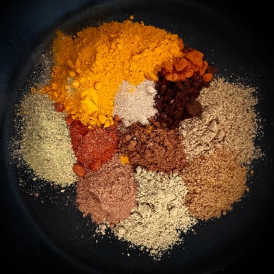 Spices for Carri Kreol