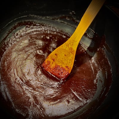 Creamy reduced: Hoisin-Sauce