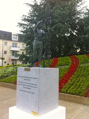 Buste-Statue-Sculpture-Bronze-Liberté-Sculpteur-Langloÿs