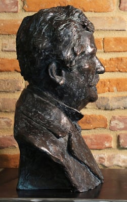 Buste, Buste d'Eugène Secrétan, Sculpteur Langloÿs