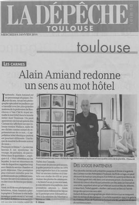 Article, presse,  sculpteur Langloÿs
