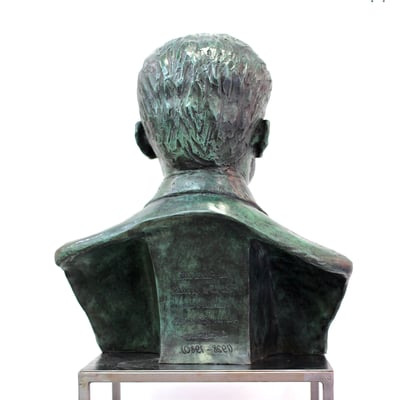 Buste-Andre-Dejean-sculpteur-artiste-Langloÿs