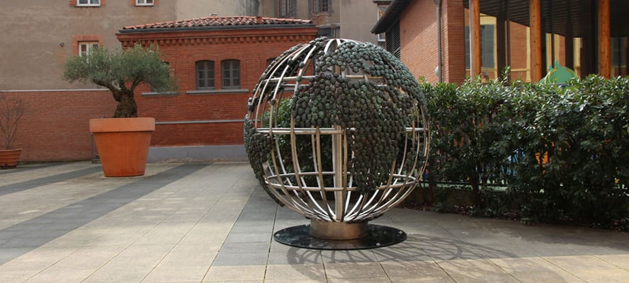 Buste-Statue-Sculpture-Monumentale-Bronze-Regards-d-Enfants-Sculpteur-Langloÿs