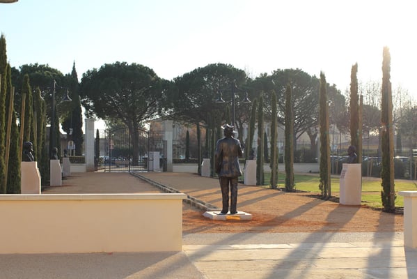Buste-Statue-Sculpture-Bronze-Frédéric-Mistral-Sculpteur-Langloÿs