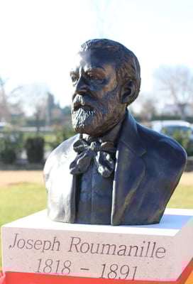 Buste-Sculpture-Sculpteur-Langloys-Art-Œuvre-Bronze-JosephRoumanille