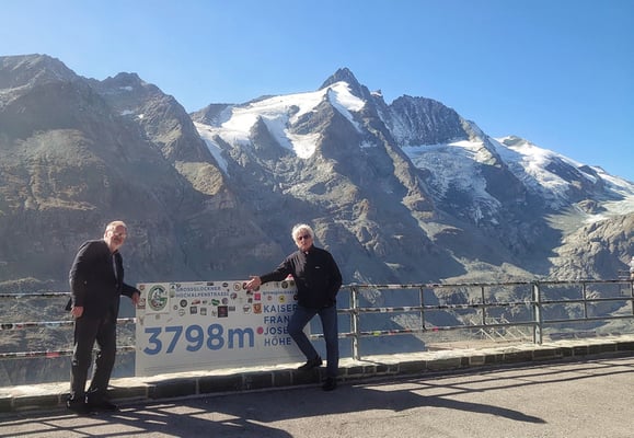 Aufstieg mit Franz geschafft