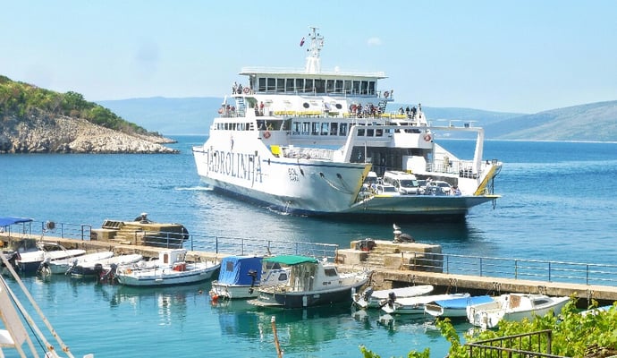 Um 12 Uhr ab zum Festland