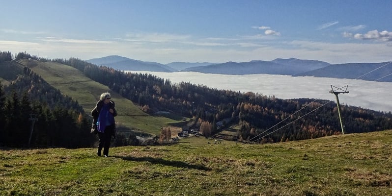 kurz vor dem Gipfelsieg