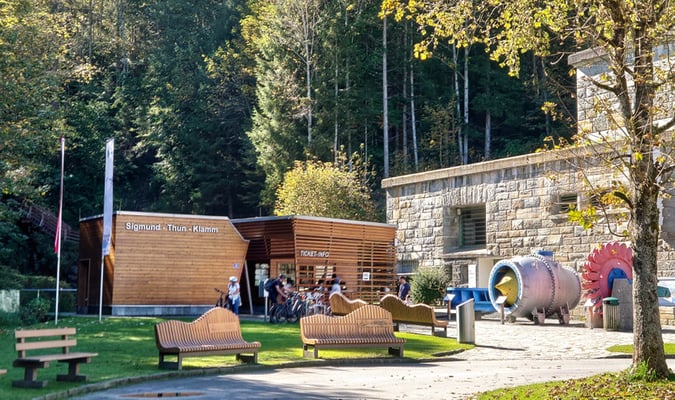 Kraftwerkhaus und Klamm