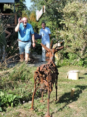 sehr schwer zu treffen