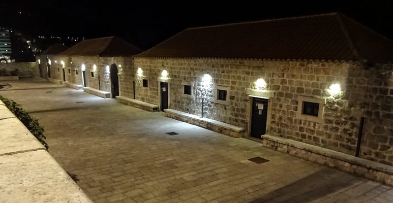 Die älteste Quarantäne Station (17. Jahrhundert) für pestkranke Seeleute