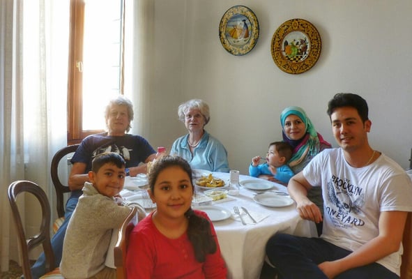 Frühstück im Palazzo Arnaldi