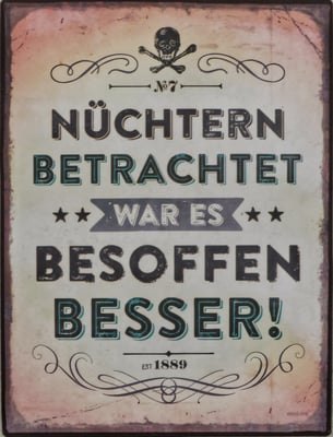 gilt natürlich nicht für uns!