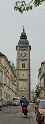 Franz radelt durch Enns