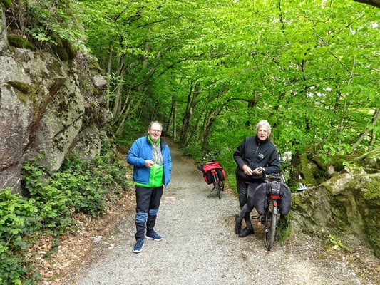 Sehr schöner Radweg beim Inn