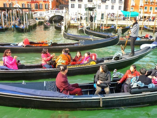 Touristen aus aller Welt