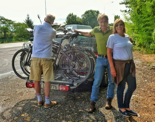 Abschied von Andrea und Thomas und Peter