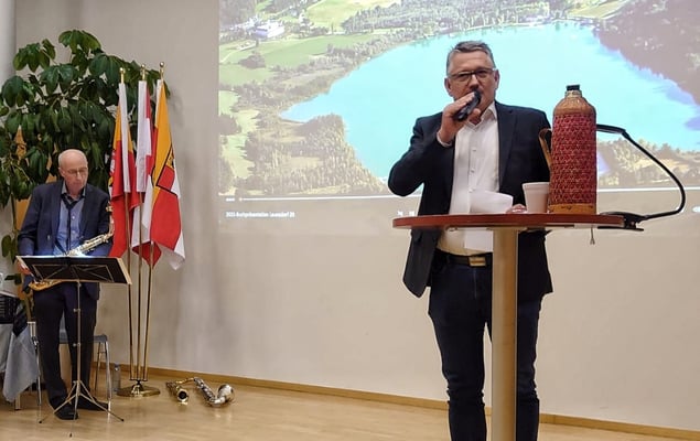 Kulturreferent Ewald Göschl empfängt