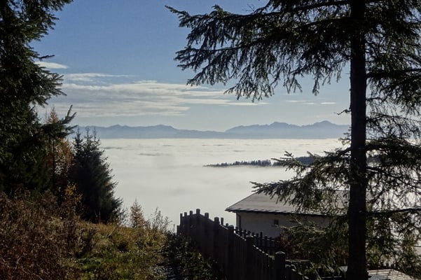 Blick auf das Klagenfurter Becken