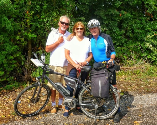 Schön war es mit euch eine Woche Radeln!