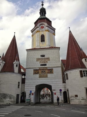 Franz und das Stadtor zu Krems