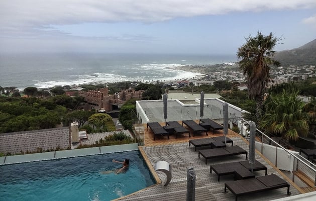 Blick vom Hotel Zimmer