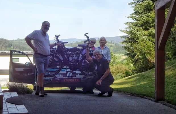 Abfahrt in Drasendorf 