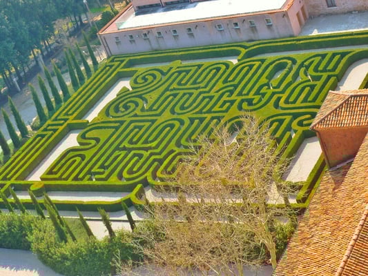 in den Klostergarten