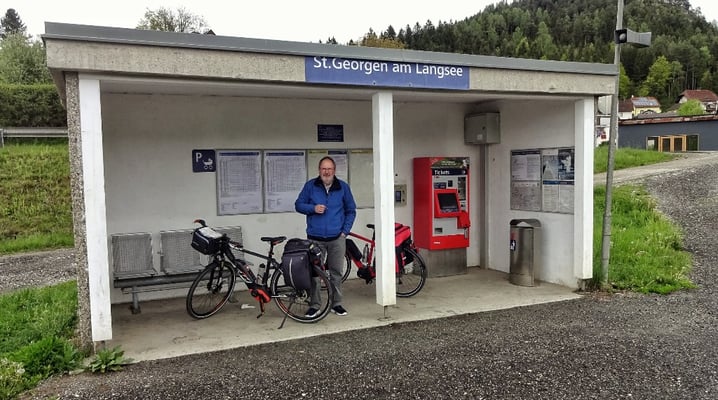 Franz am Bahnhof von St. Georgen