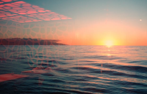 Sonnenuntergang neben Madeira