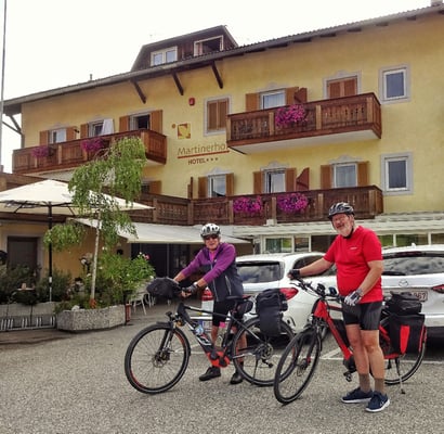 Morgendliche Abfahrt n St. Martin