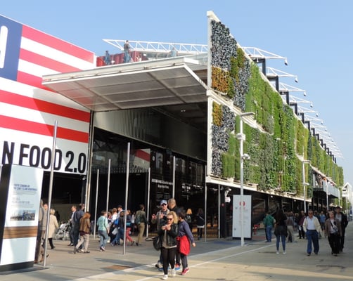 und der Amerikanische mit senkrecht Gemüsegärten